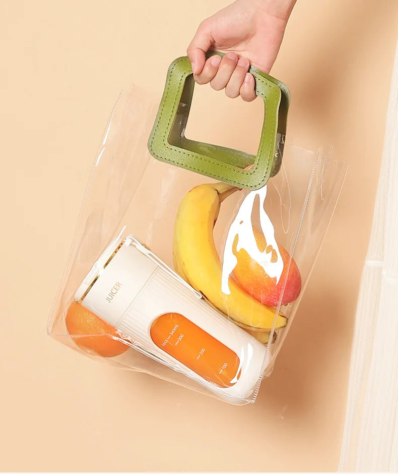 Rechargeable Portable Juicer - 14-Blade Fast Mixing Blender with 2400mAh Battery (400ml) - Deribla Store