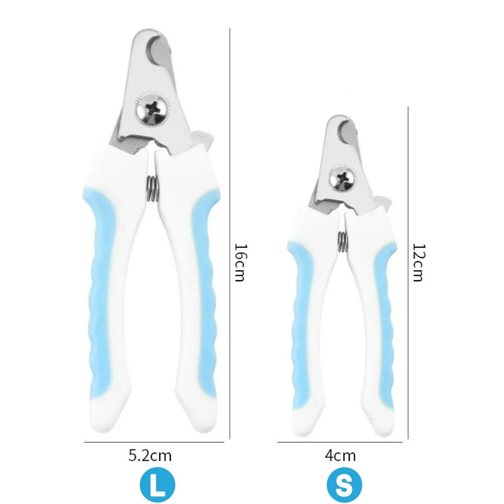 Professional Pet Nail Clipper with Safety Guard - Stainless Steel for Dogs & Cats - Deribla Store