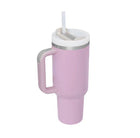 Insulated Tumbler 40oz - Stainless Steel Travel Mug with Handle Deribla Store