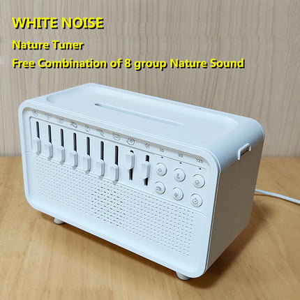 White Noise Machine - 3-in-1 Bluetooth Speaker & Humidifier
