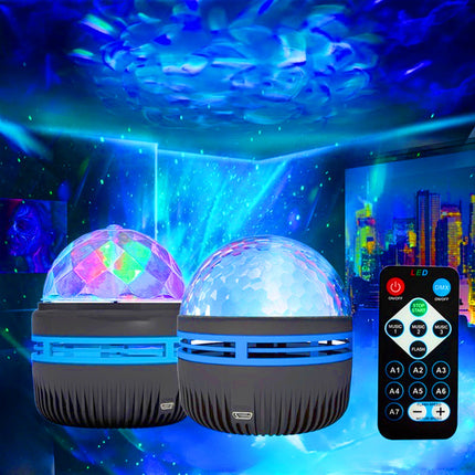 Galaxy Projector - LED Star Night Light with Rotating Ball