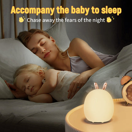 Baby Feeding, Adjustable, Creative, Rabbit, Elk Light, Silicone Light, Touch Light, Clap Light, Small Electric Light, Ambient Light, Night Light - Deribla Store