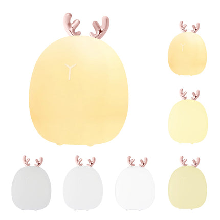 Baby Feeding, Adjustable, Creative, Rabbit, Elk Light, Silicone Light, Touch Light, Clap Light, Small Electric Light, Ambient Light, Night Light - Deribla Store