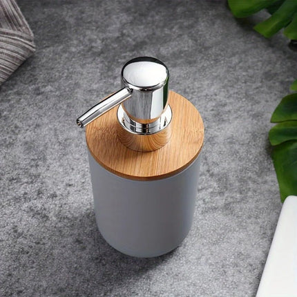Bamboo Soap Dispenser, Bathroom Countertop Soap Dispensers, Naturally Tough Eco Friendly Lotion Dispenser For Kitchen & Bathroom - Deribla Store