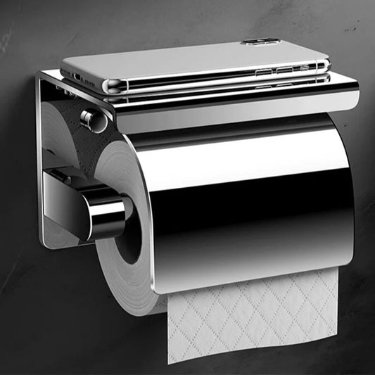 Bathroom Toilet Paper Holder 304 Stainless Steel Waterproof Roll Paper Box Tissue Box Holder Bathroom Hardware Accessories - Deribla Store