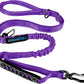 Multifunctional Leash with Car Seatbelt for Large, Medium Dogs, Adjustable, 4-6 FT Strong Bungee Leash
