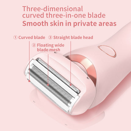 Electric Epilator - 2-in-1 USB Rechargeable Hair Remover