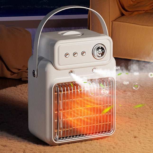 Space Heater - 2-in-1 Room Heater with Humidifier