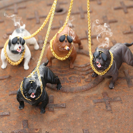 Car Decorations Car Decorations Bulldog Car Decorations Personalized Decorations Social Dogs High - end Car Supplies - Deribla Store