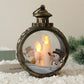 Christmas Decorations Candle Lights Retro Window Decorations - Deribla Store