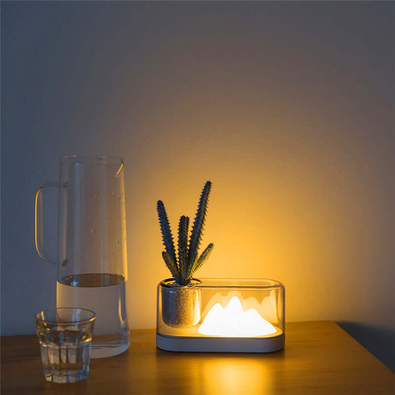 Creative Mountain Night Light - Ambient LED Lamp - Deribla Store