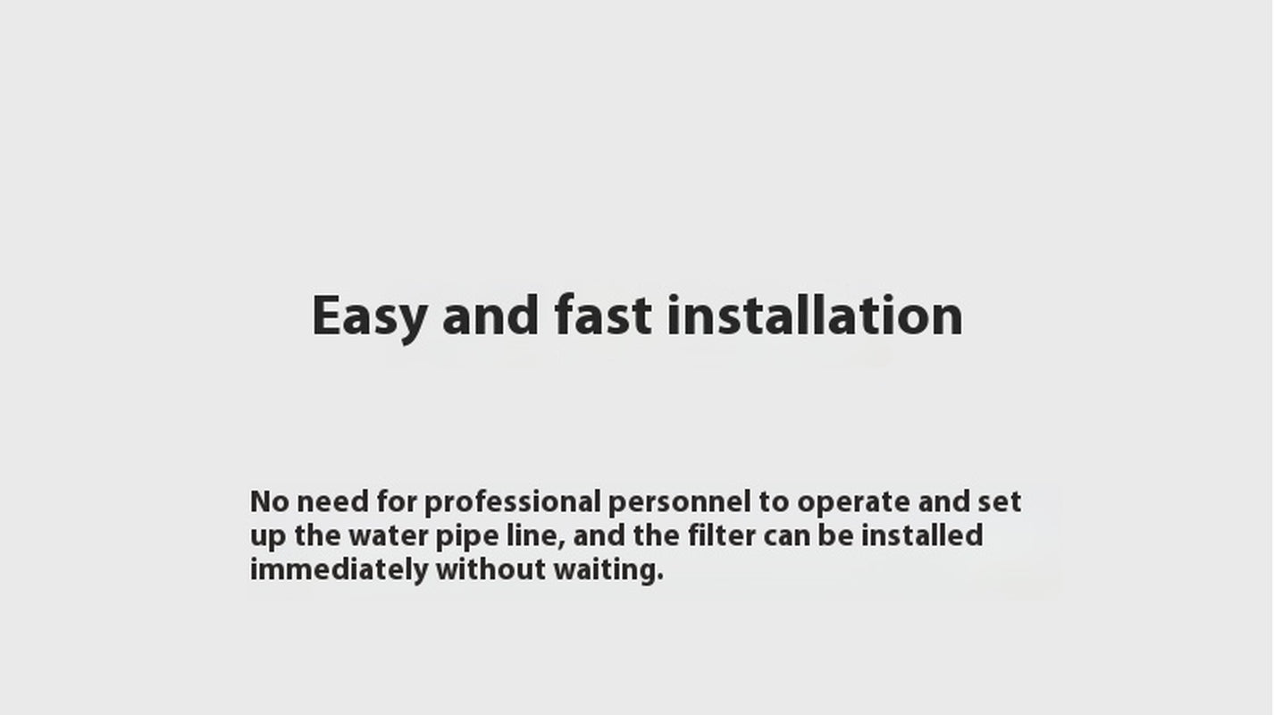 Small Water Purifier Faucet Front Purification Tap Filter