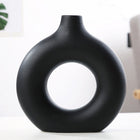 Ceramic Vase - Frosted Porcelain Flower Arranging Decor Deribla Store