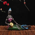Decorations African Female Office Decorations Resin Craft Wine Cabinet Decorations - Deribla Store