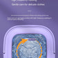 Plastic Folding Washing Machine Automatic Washing Underwear Panty Socks Baby Pet Clothes Dormitory Washing Integrated
