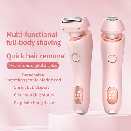 Electric Epilator - 2-in-1 USB Rechargeable Hair Remover