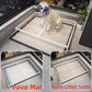 Dog Toilet Indoor Dogs Litter Box Stainless Steel Sand Basin for Puppy Training Washable Dog Toilet Cleaning Tools Pet Supplies