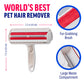 Chom Chom Roller Pet Hair Remover and Reusable Lint Roller -  Cat and Dog Hair Remover for Furniture, Couch, Carpet, Clothing and Bedding