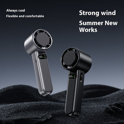 Handheld Fan - Mini Portable USB Rechargeable Cooling