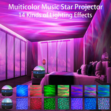 Galaxy Projector - LED Star Night Light with Rotating Ball