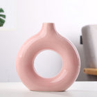 Ceramic Vase - Frosted Porcelain Flower Arranging Decor Deribla Store