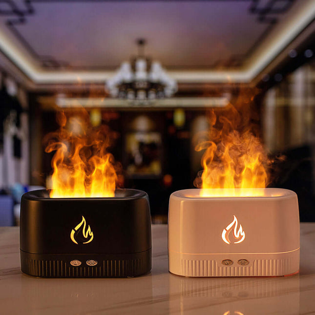 Flame Humidifier Aroma Diffuser - Essential Oil - Deribla Store
