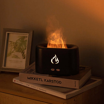 Flame Humidifier Aroma Diffuser - Essential Oil - Deribla Store