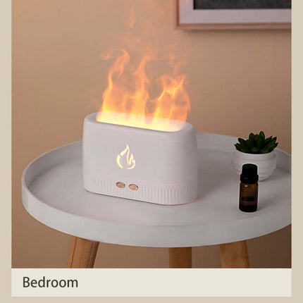 Flame Humidifier Aroma Diffuser - Essential Oil - Deribla Store