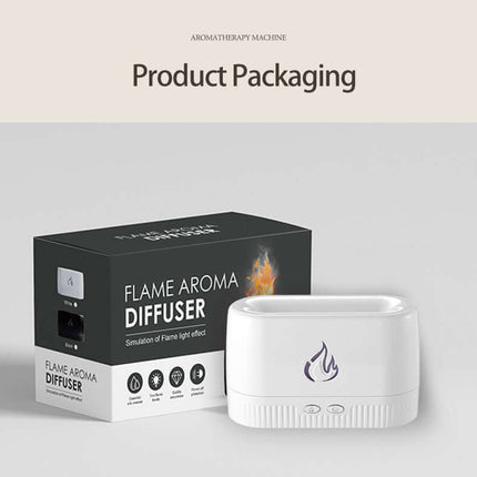 Flame Humidifier Aroma Diffuser - Essential Oil - Deribla Store