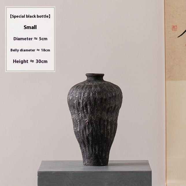 Handmade Ceramic Vase Silent Zen Decorations - Deribla Store