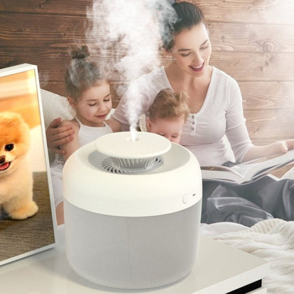 Large Capacity USB Ultrasonic Air Humidifiers 7 Color LED Lamp Aroma Home Office Car Mist Aroma Diffusers - Deribla Store
