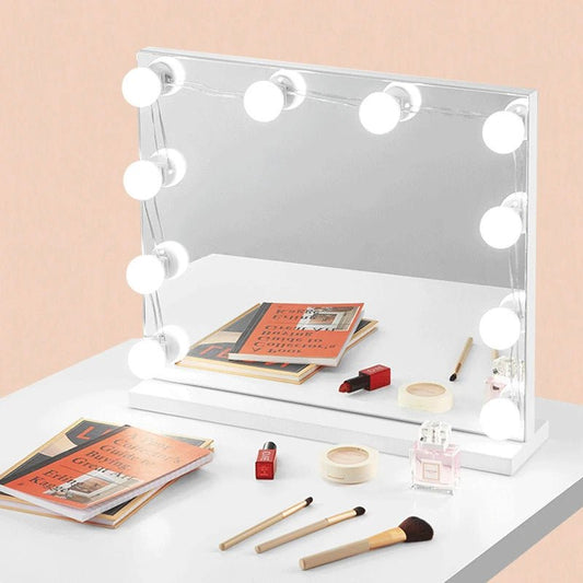 LED Makeup Light In Front Of The Mirror Without Punching Pasting Live Broadcast Studio Fill Light Dressing Table Mirror Light - Deribla Store