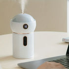 New Projection Night Light Air Humidifier Aroma Diffuser USB Rechargeable Essential Oil Diffusers Moisturizing Spray Steam Maker - Deribla Store