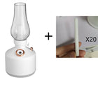 Retro Kerosene Light Humidifier Time Light Humidifier Essential Oil Diffuser Light Adjustable Night Light Humidifiers - Deribla Store