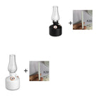 Retro Kerosene Light Humidifier Time Light Humidifier Essential Oil Diffuser Light Adjustable Night Light Humidifiers - Deribla Store
