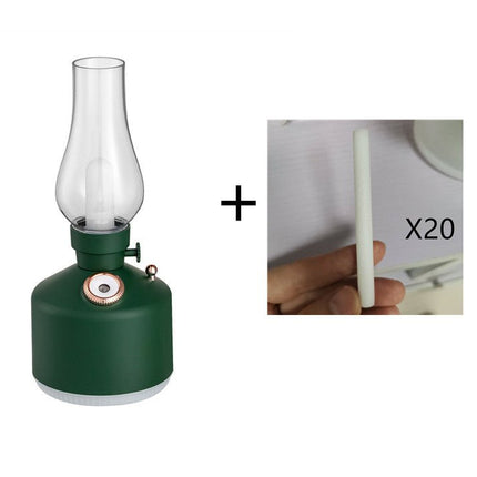 Retro Kerosene Light Humidifier Time Light Humidifier Essential Oil Diffuser Light Adjustable Night Light Humidifiers - Deribla Store